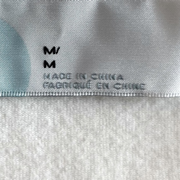 FP Beach NWT ivory crop top, long sleeves.  Size M - Picture 6 of 7